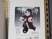 Halloween figuren in 15 dozen. diverse figuren skelet, piratenkist en hangende decoraties - afbeelding 6 van  8