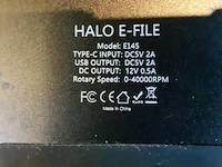 Halo e-file elektrische nagelvijl e145 - afbeelding 4 van  5