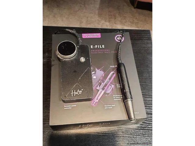 Halo e-file professional elektrische nagelfrees e145 - afbeelding 1 van  3