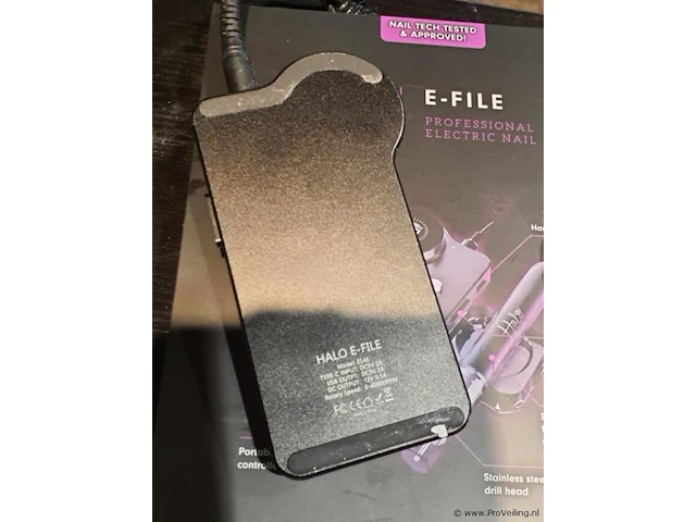 Halo e-file professional elektrische nagelfrees e145 - afbeelding 2 van  3