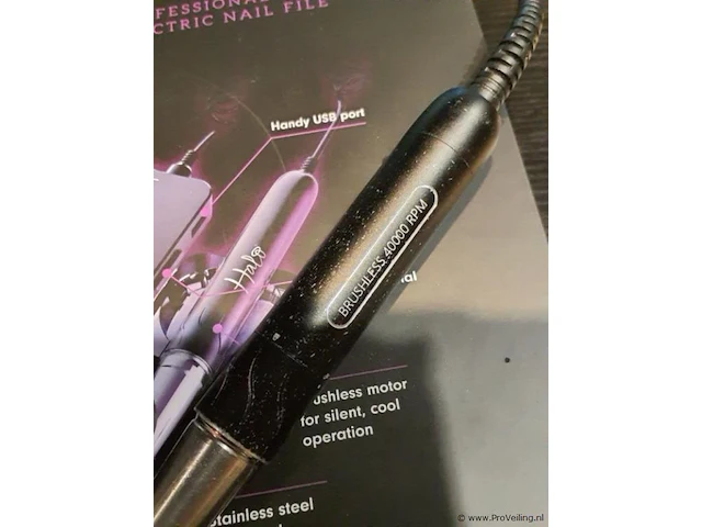 Halo e-file professional elektrische nagelfrees e145 - afbeelding 3 van  3