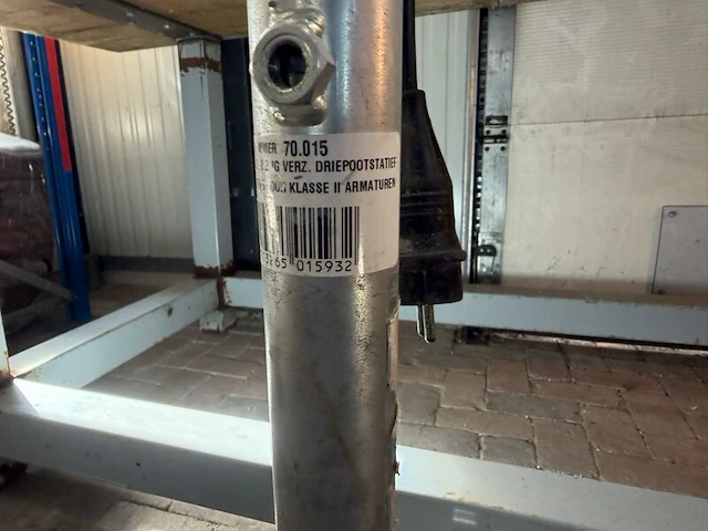 Halogeen bouwlamp met statief, swinko, 70.015 (statief), zwart/zilver/blauw, 230 v - afbeelding 4 van  4