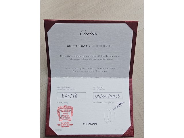 Halsketting, cartier, juste un clou, 2025 - afbeelding 8 van  8