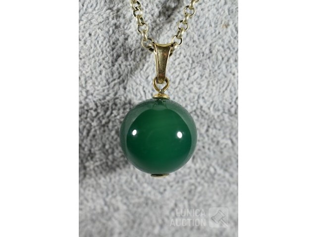 Halsketting met hanger - afbeelding 2 van  3