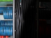 Halterschijven- en halterstangenrek - 130x120x160cm - afbeelding 2 van  9