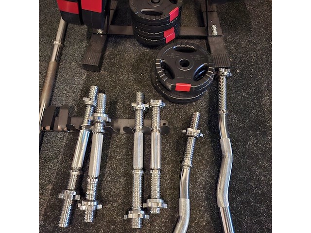 Halterset o.a. gorilla sports - afbeelding 4 van  5