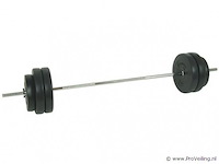 Halterstang 60kg incl. gewichten - afbeelding 2 van  3
