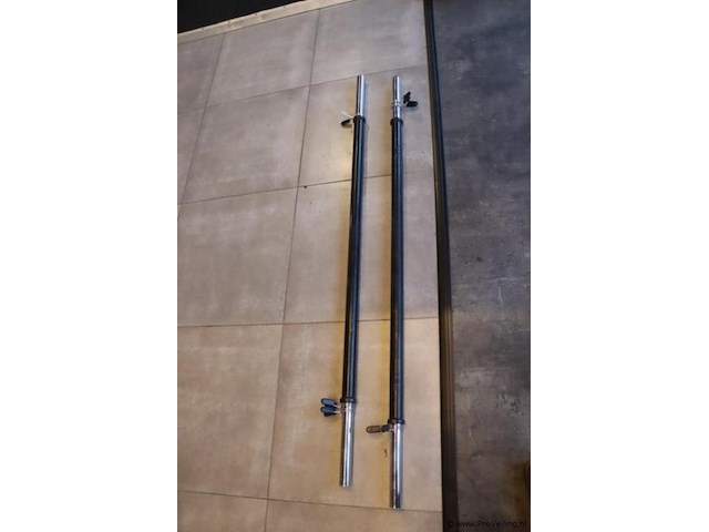 Halterstangen - 2 stuks - afbeelding 1 van  3