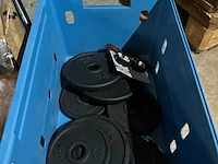 Halterstangen, halterschijven, dumbbells en gewichten - afbeelding 3 van  8