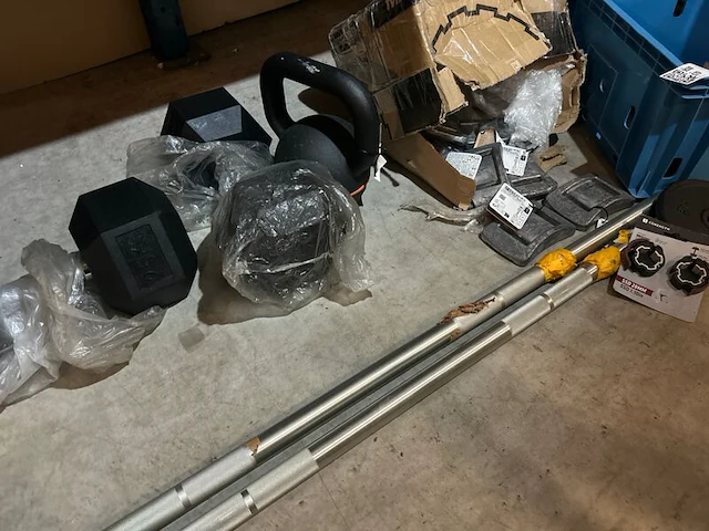 Halterstangen, halterschijven, dumbbells en gewichten - afbeelding 8 van  8