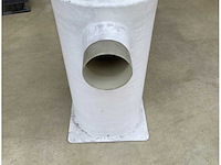 Halyard dual chamber exhaust engine muffler grp white 127 - 152mm - h001489 - afbeelding 4 van  8