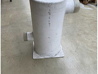 Halyard dual chamber exhaust engine muffler grp white 127 - 152mm - h001489 - afbeelding 5 van  8