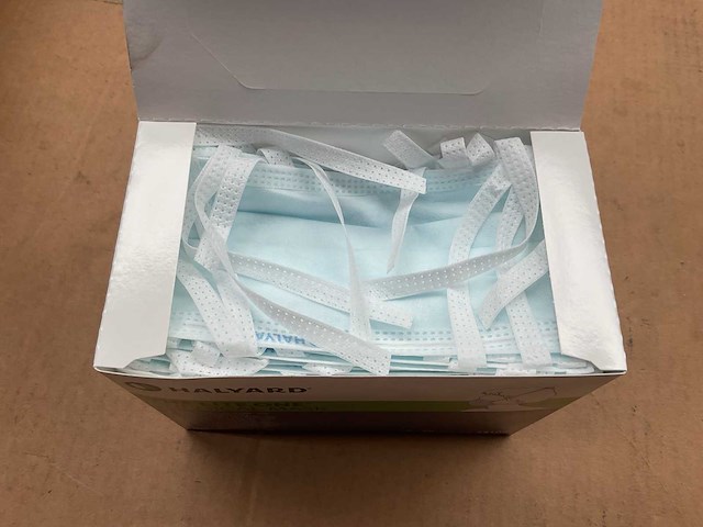 Halyard the lite one surgical mask (13500x) - afbeelding 2 van  3