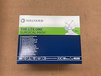 Halyard the lite one surgical mask (3300x) - afbeelding 1 van  3