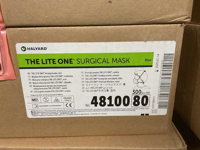 Halyard the little one partij gezicht maskers - afbeelding 1 van  3