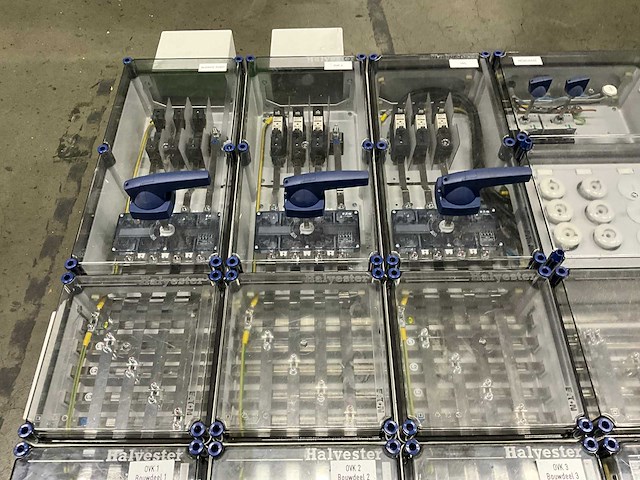 Halyester modulaire laagspannings verdeelkast - afbeelding 5 van  8
