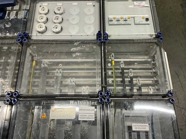 Halyester modulaire laagspannings verdeelkast - afbeelding 7 van  8