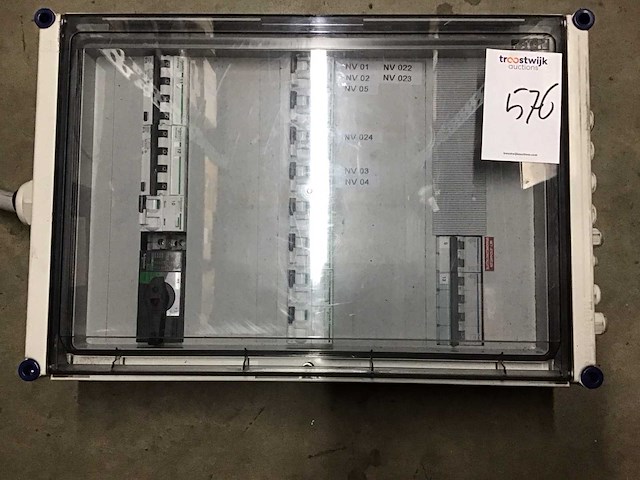 Halyester verdeelkast - afbeelding 1 van  2