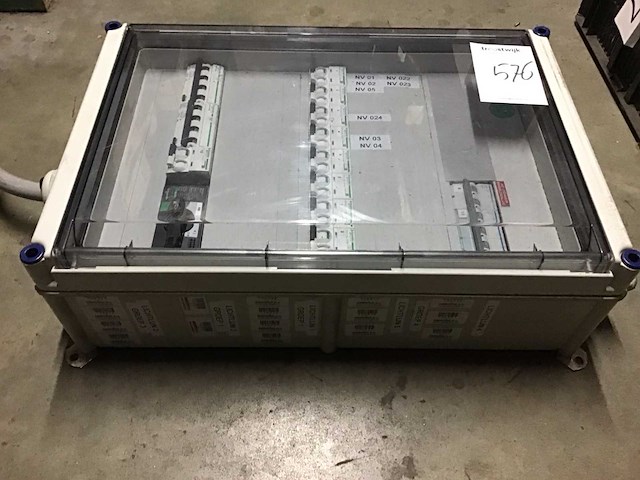 Halyester verdeelkast - afbeelding 2 van  2