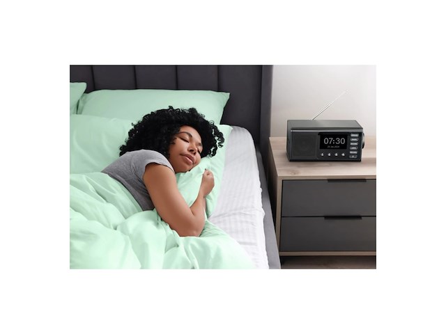 Hama digitale radio dr1001bt fm/dab/dab+ zwart - afbeelding 3 van  5