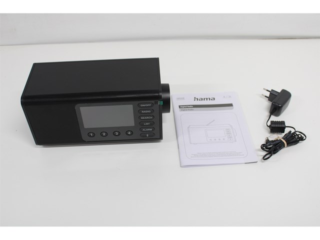 Hama digitale radio dr1001bt fm/dab/dab+ zwart - afbeelding 5 van  5