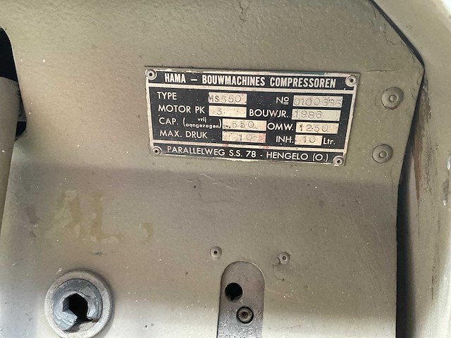 Hama ms550 luchtcompressor - afbeelding 1 van  1