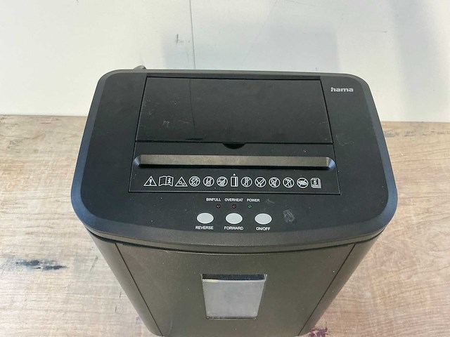 Hama premium autom120 papierversnipperaar - afbeelding 2 van  7
