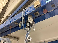 Hamach hvs526 werkplaatsarm met verlichting en luchtleiding - afbeelding 5 van  9