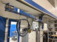 Hamach hvs526 werkplaatsarm met verlichting en luchtleiding - afbeelding 1 van  9