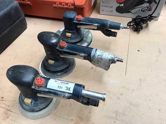 Hamach pneumatische handschuurmachine (3x) - afbeelding 1 van  8