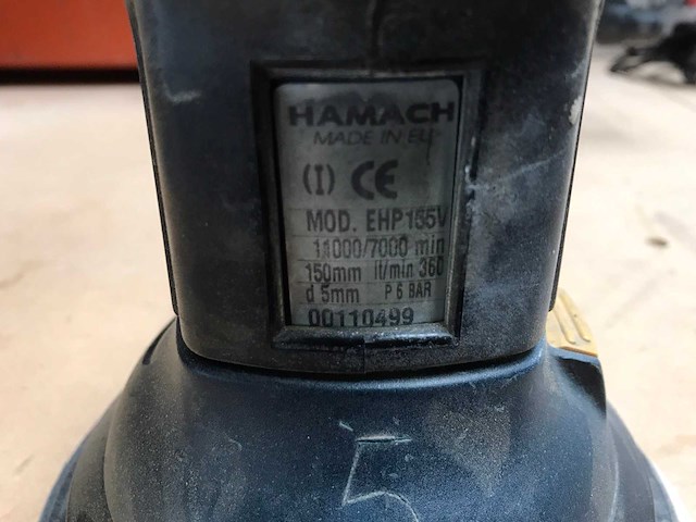 Hamach pneumatische handschuurmachine (3x) - afbeelding 5 van  8
