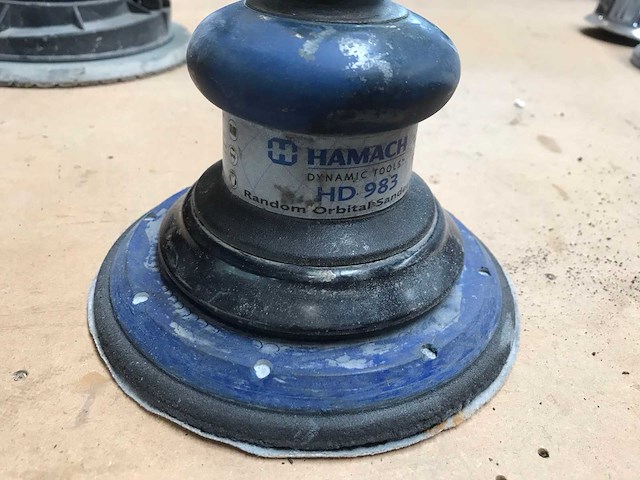 Hamach pneumatische handschuurmachine (3x) - afbeelding 6 van  7