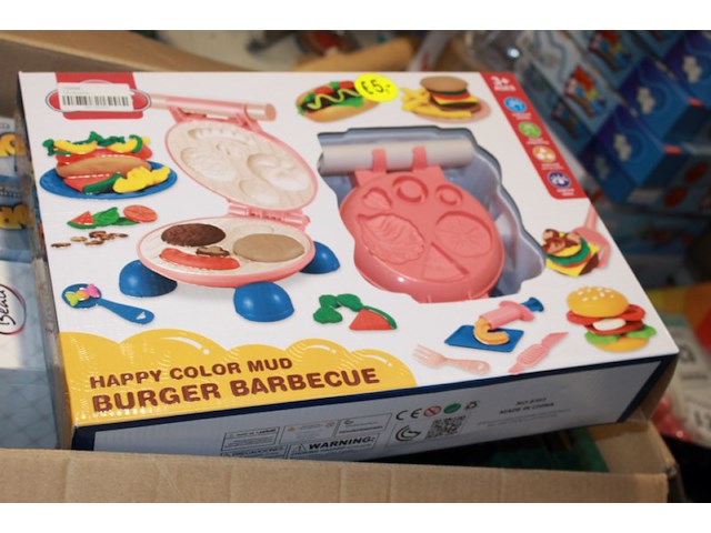 Hamburger klei et 1x in ds 18 - afbeelding 1 van  3