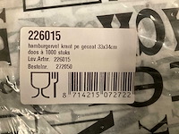 Hamburgervel pe gecoat (60000x) - afbeelding 2 van  3