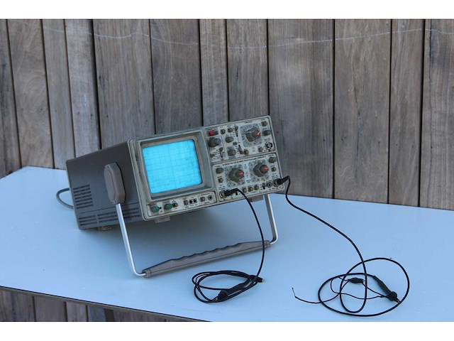 Hameg 60 mhz hm604-2 oscilloscope - afbeelding 1 van  6