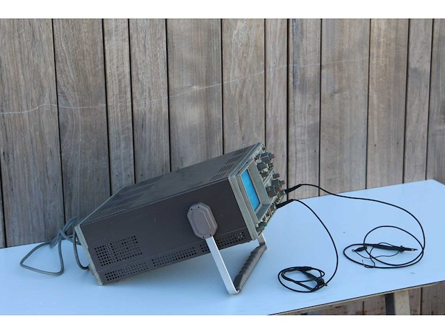 Hameg 60 mhz hm604-2 oscilloscope - afbeelding 2 van  6