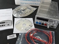 Hameg hm8012 4 3/4-cijferige programmeerbare digitale tafelmultimeter - afbeelding 2 van  5
