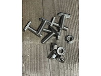 Hamerkopbouten incl. moer - rvs - (4 bakken) - afbeelding 3 van  4