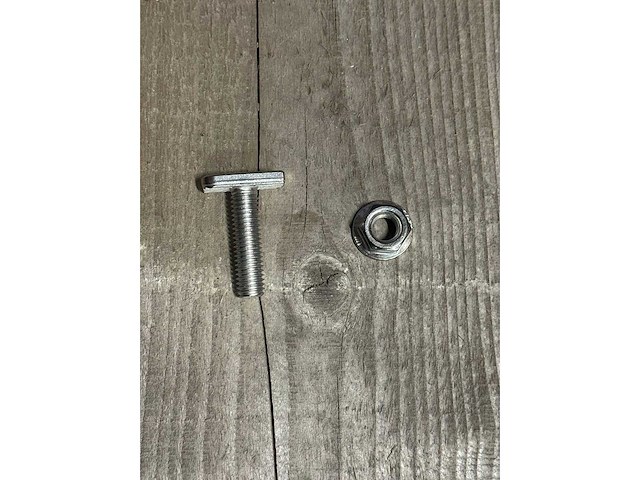 Hamerkopbouten incl. moer - rvs - (4 bakken) - afbeelding 4 van  4