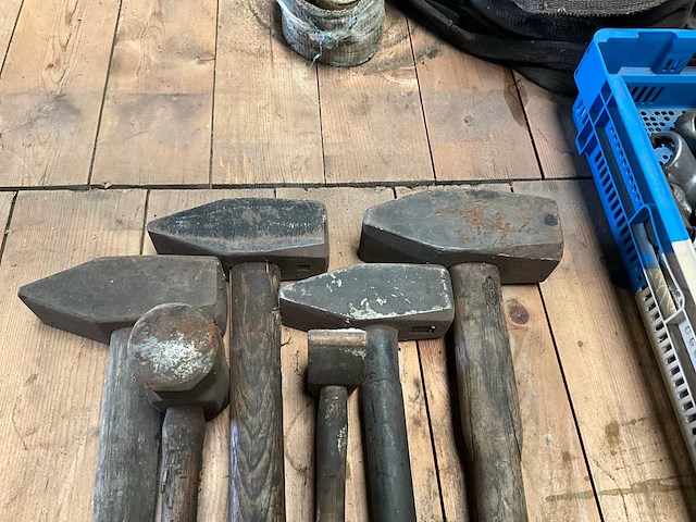 Hamers (6x) "sledge hammers" - afbeelding 2 van  4