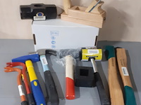 Hamers, moker schaaf, koevoet 30cm, bijlstelen (d1657) - afbeelding 2 van  3