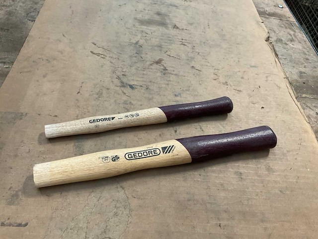 Hamerstelen essenhout (13x) - afbeelding 2 van  3