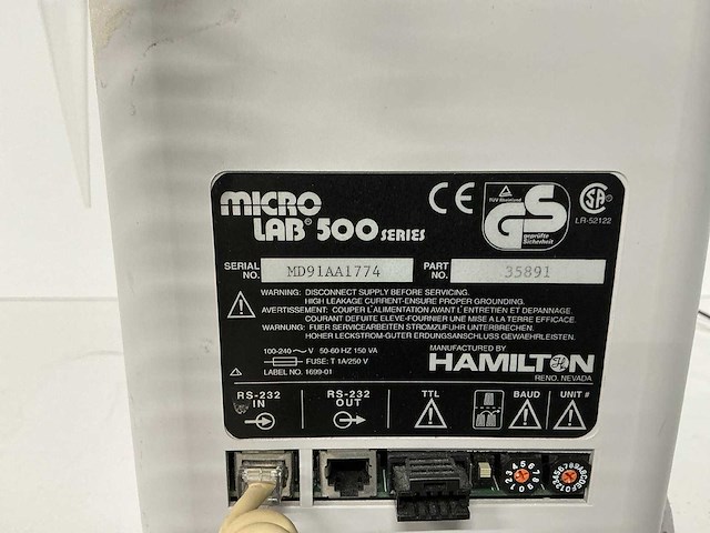 Hamilton - microlab 500 - dilutter - afbeelding 3 van  3