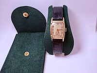 Hamilton 10kt goldfilled heren tank horloge - afbeelding 1 van  9