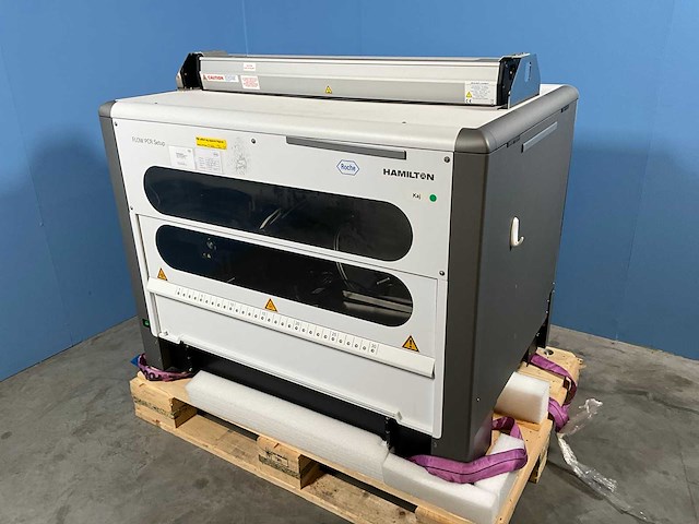 Hamilton flow pcr setup geautomatiseerde vloeistof-pipetteer-workstation - afbeelding 1 van  5