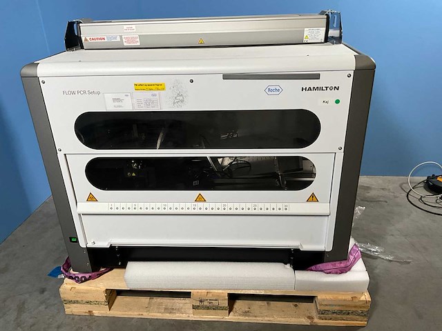 Hamilton flow pcr setup geautomatiseerde vloeistof-pipetteer-workstation - afbeelding 2 van  5