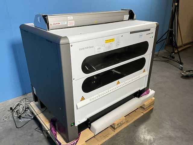 Hamilton flow pcr setup geautomatiseerde vloeistof-pipetteer-workstation - afbeelding 3 van  5