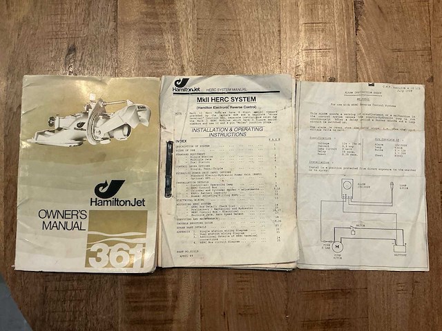 Hamilton jet - 361 - ships engine - afbeelding 10 van  23