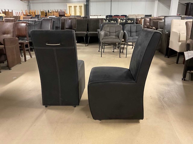 Hamilton verrijdbare eetkamerstoel (2x) - afbeelding 5 van  6