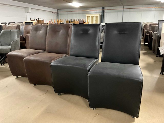 Hamilton verrijdbare eetkamerstoel (4x) - afbeelding 1 van  16